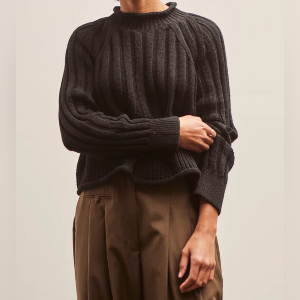Ribbed Cotton Sweater